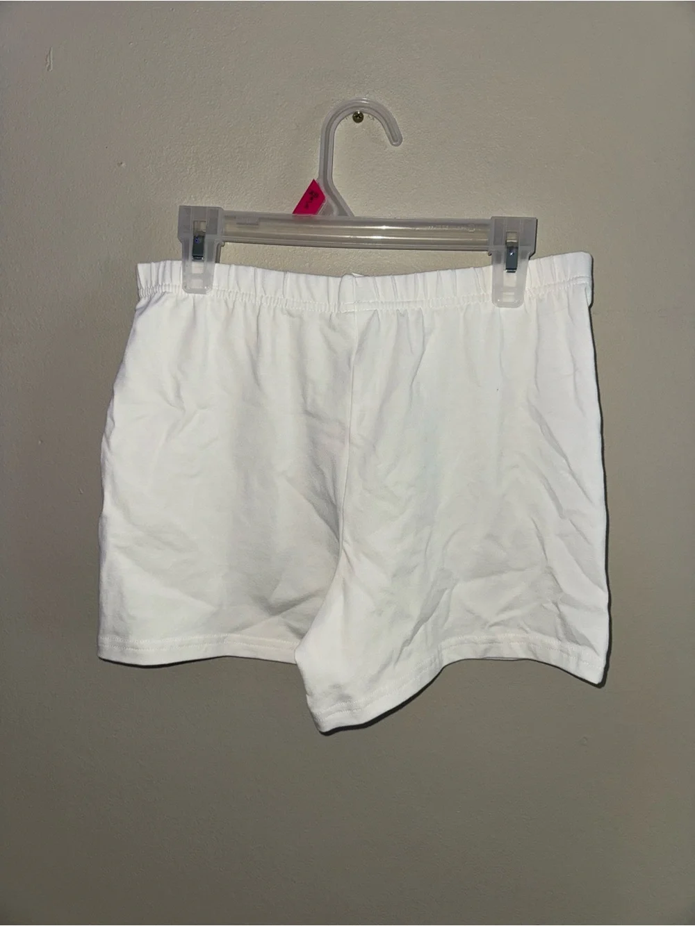 Carter's White Elastic-Waist Girls' Shorts